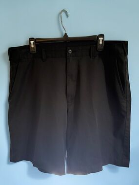 EUC PGA Tour Men’s Size 38 Golf Shorts Black Worn Twice Tech Casual Everyday